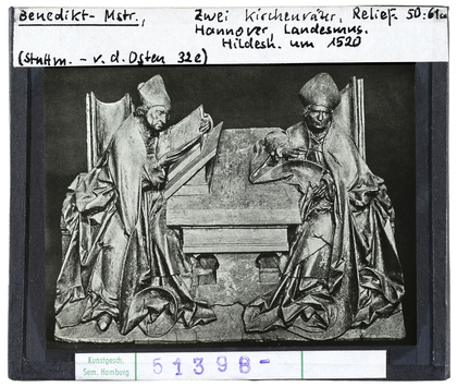 Vorschaubild Benedikt-Meister: Zwei Kirchenväter. Hannover, Landesmuseum 